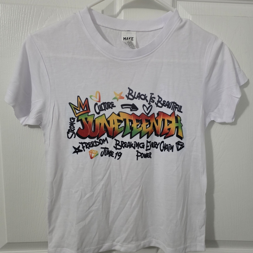 Makers Market Juneteenth Graphic Tee - White